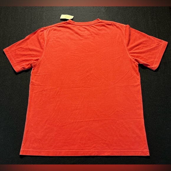 NWT Tori Richard Pocket T-Shirt XL Chili Pepper Red 100% Cotton Honolulu Tee - Picture 5 of 5